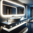 Lavabos con iluminación LED: Ambiente y estilo en cada detalle.
