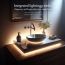 Lavabos con iluminación integrada: Elegancia y funcionalidad en un solo diseño.
