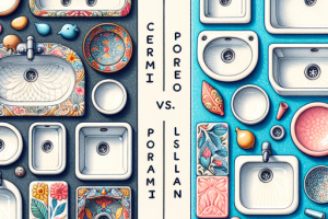 Lavabos de cerámica vs. Lavabos de porcelana: ¿Hay alguna diferencia?