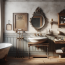 Lavabos de estilo vintage: Un toque de nostalgia en tu baño.
