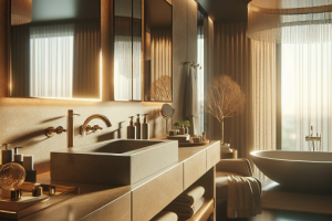 Lavabos sobre encimera: Estilo elevado para tu baño.