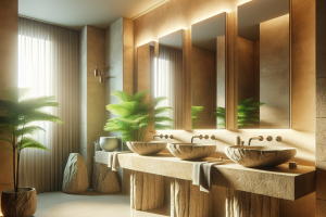 Los lavabos de piedra: Elegancia natural para tu baño